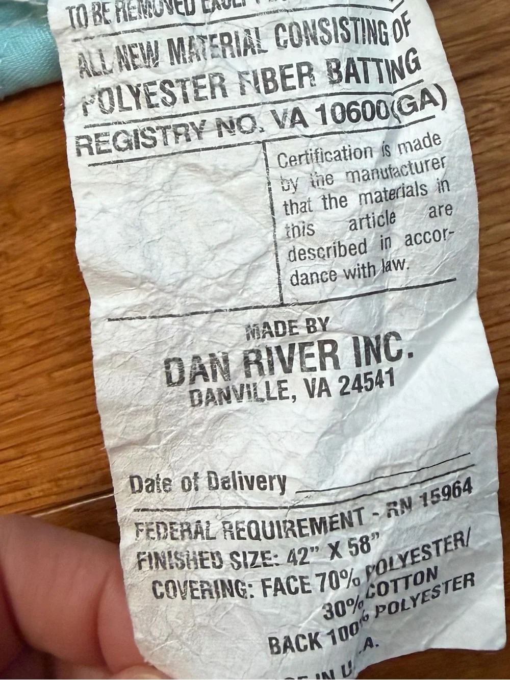 VTG Y2K Nostalgia Dragon Tales Toddler Bed Quilted Comforter Dan River RARE